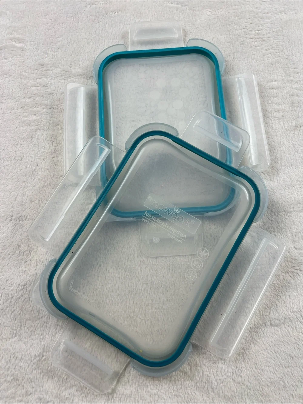 SnapWare Lid replacement 2 or 3 cups rectangle Compatible Pyrex glass container